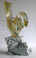 Glas-Objekt / Skulpture