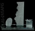 Glas-Objekt / Skulpture